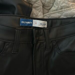 Brand New OG Straight Faux Leather Pants